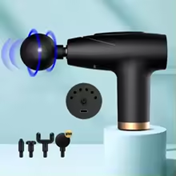 Mini Massage Gun Muscle Relaxation Massager motion illustration
