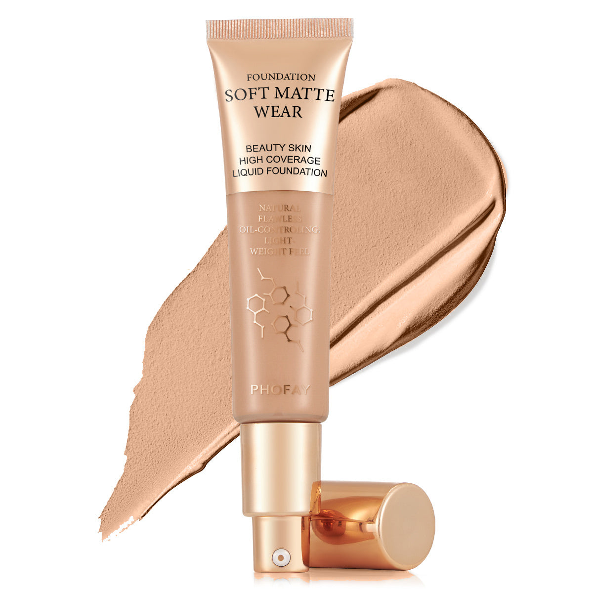 PHOFAY Full Coverage Foundation – Color 07
