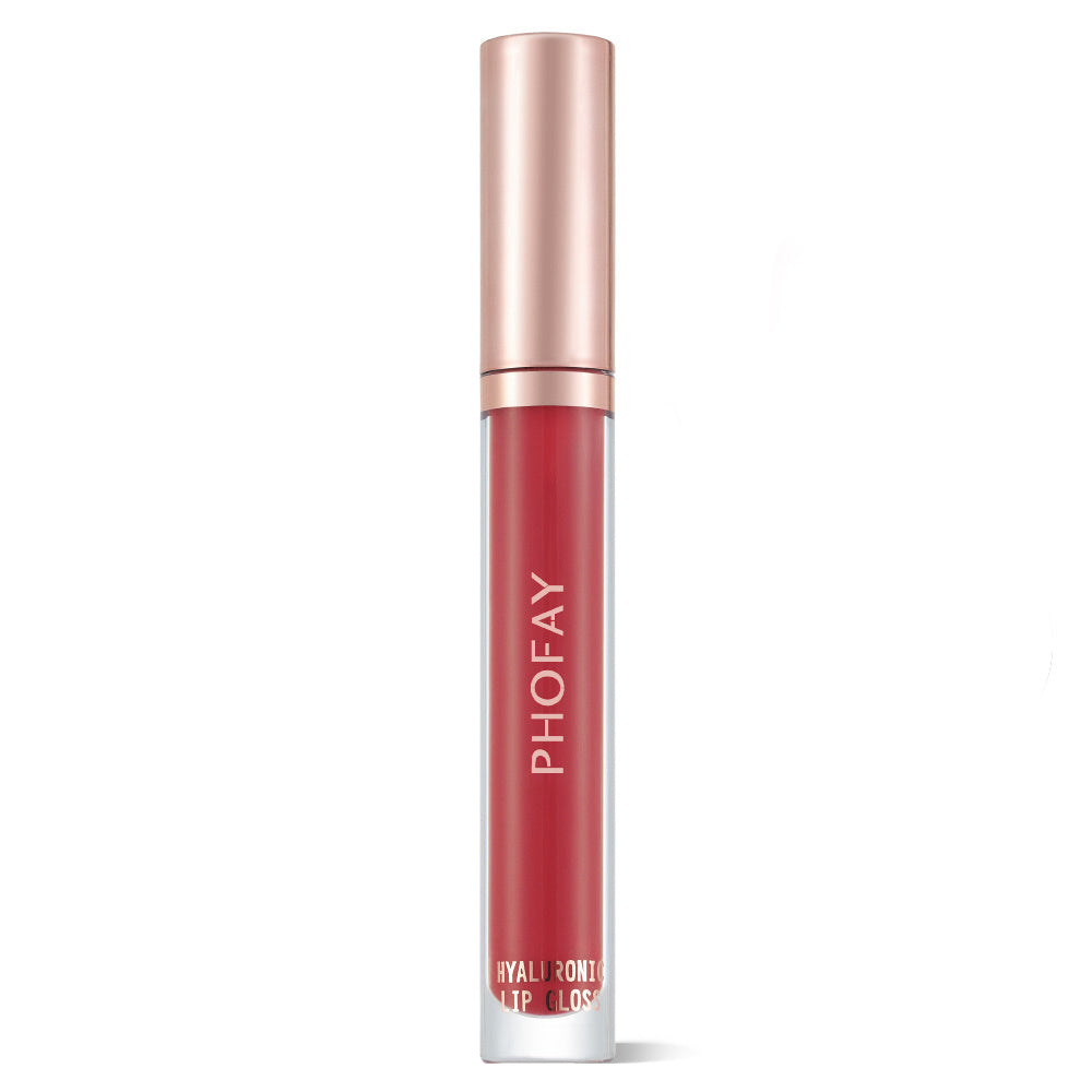 PHOFAY Hyaluronic Lip Gloss – Long-Lasting Color 04