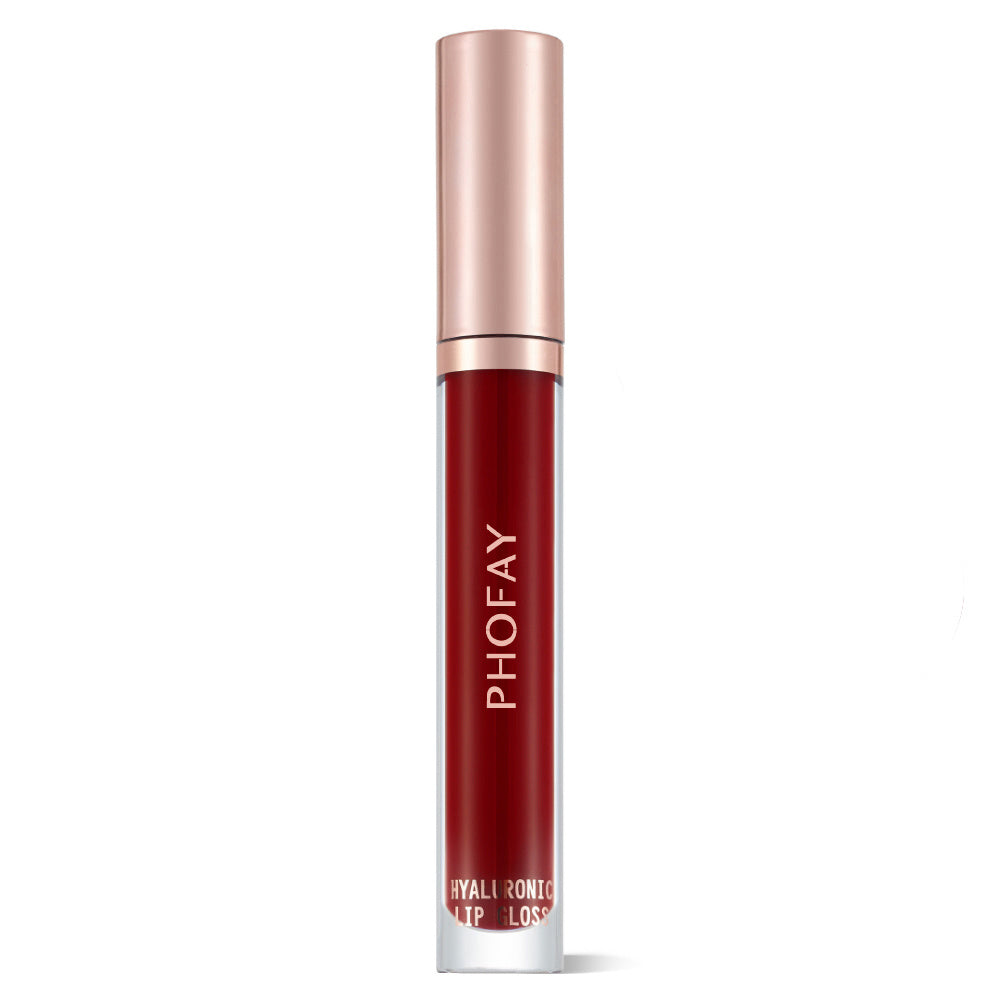 PHOFAY Hyaluronic Lip Gloss – Long-Lasting Color 08