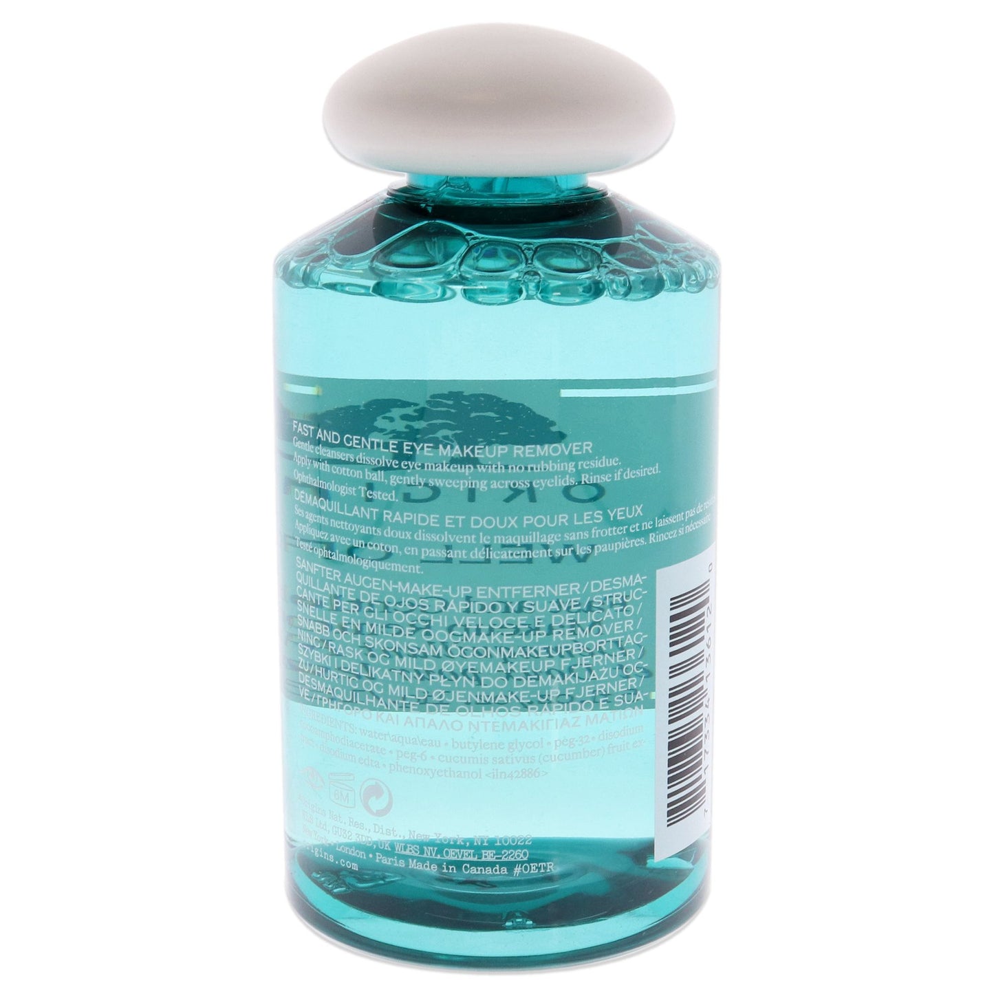 Well Off Fast and Gentle Eye Makeup Remover Back