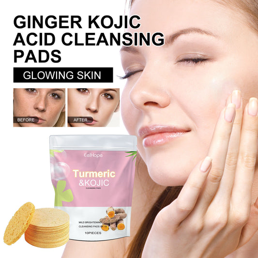 Turmeric Cleansing Pads – Brightening, Pore Refining & Acne Reduction