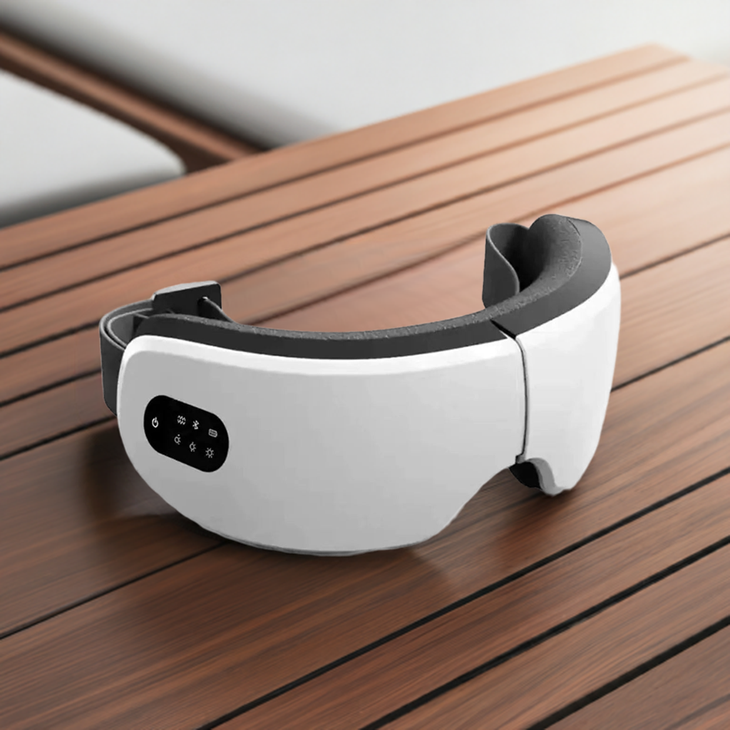 Bluetooth Hot Compress Eye Mask Massager 