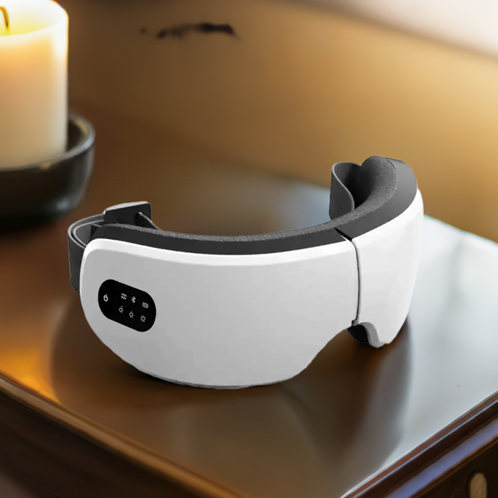 Bluetooth Hot Compress Eye Mask Massager 