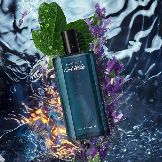 Cool water by davidoff in water with mint