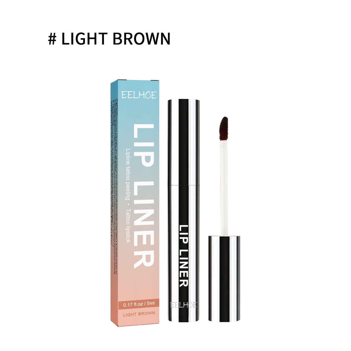 EELHOE Stripping Lip Liner Color Light Brown