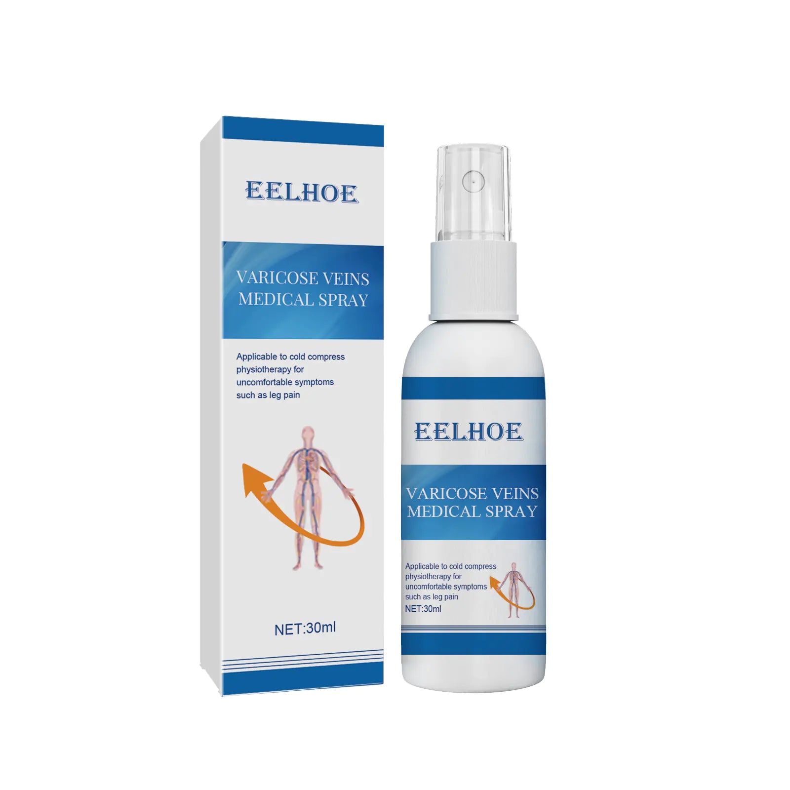 EELHOE Vein Massage Spray for Leg Pain Relief Product Image