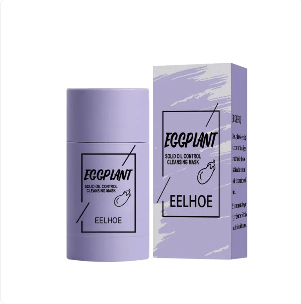 Eggplant Face Mask Stick – Cleansing, Hydrating & Pore Care