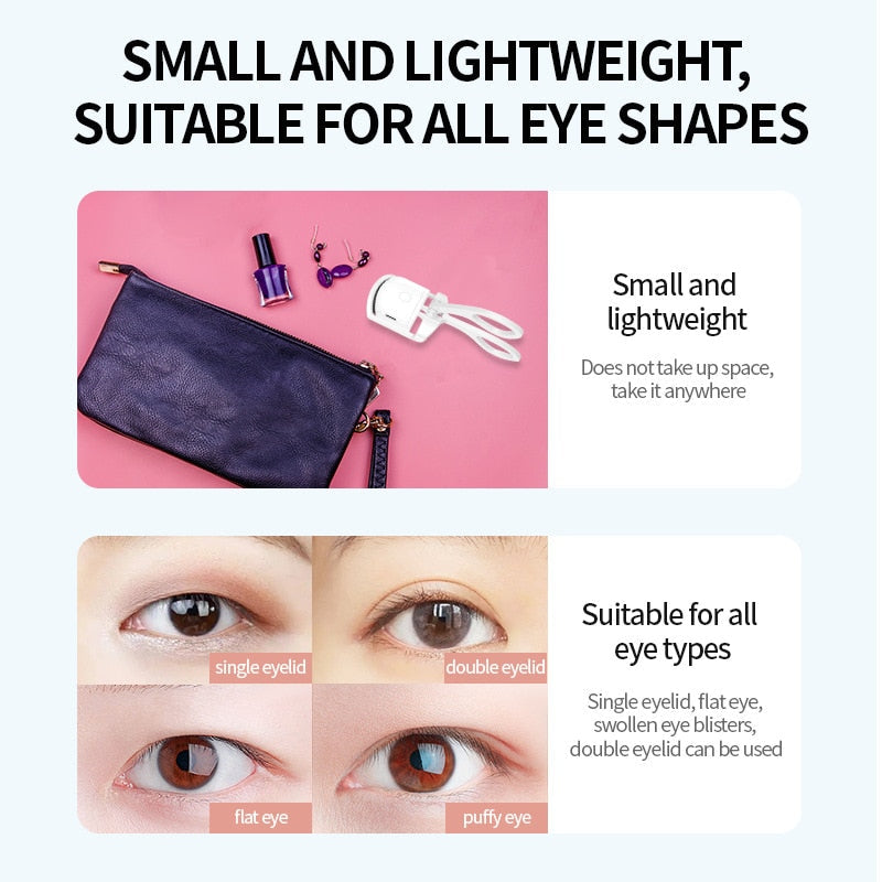 Electric Eyelash Curler Suitable for All Eye Shapes