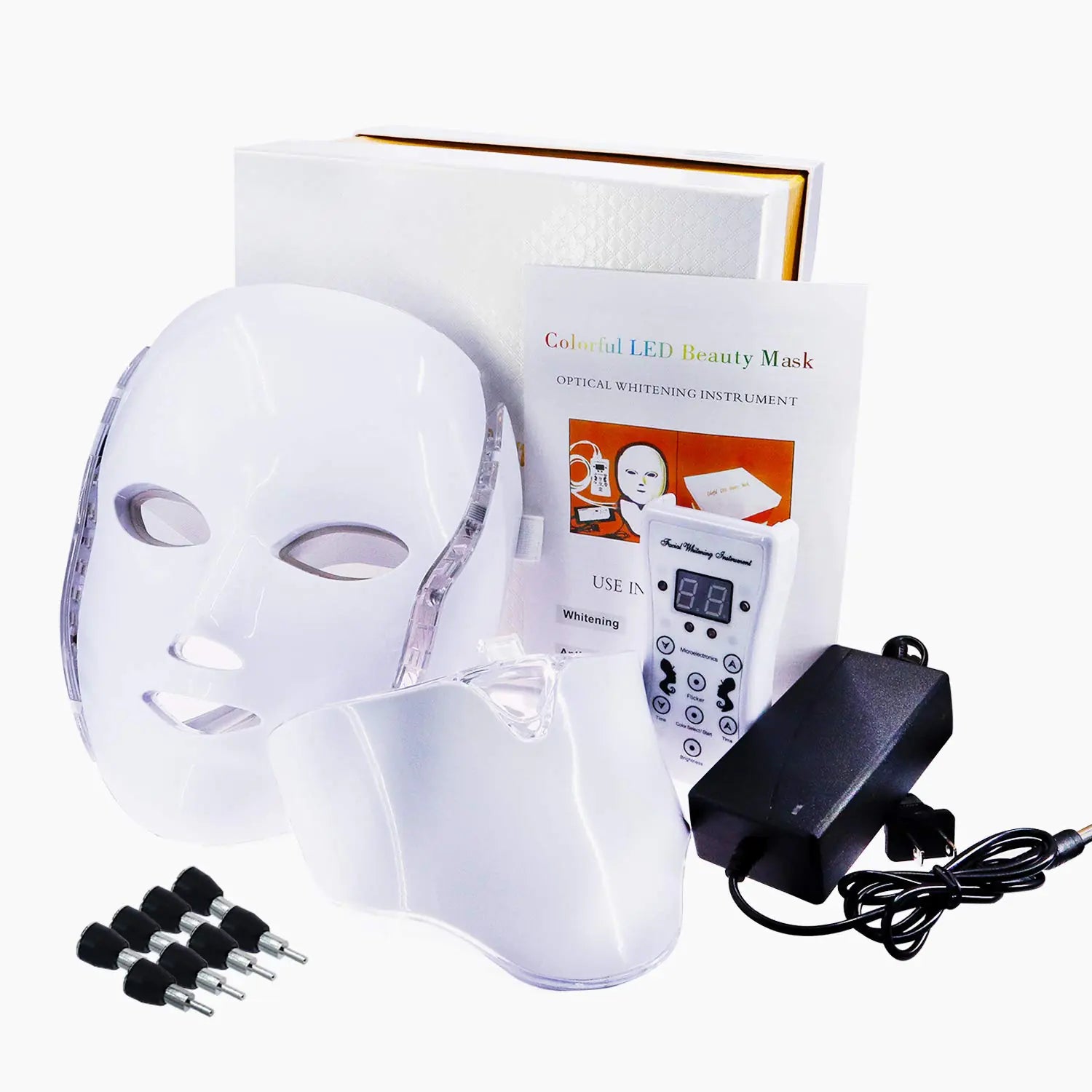 Facial Mask Machine with Massage and Skincare Contains