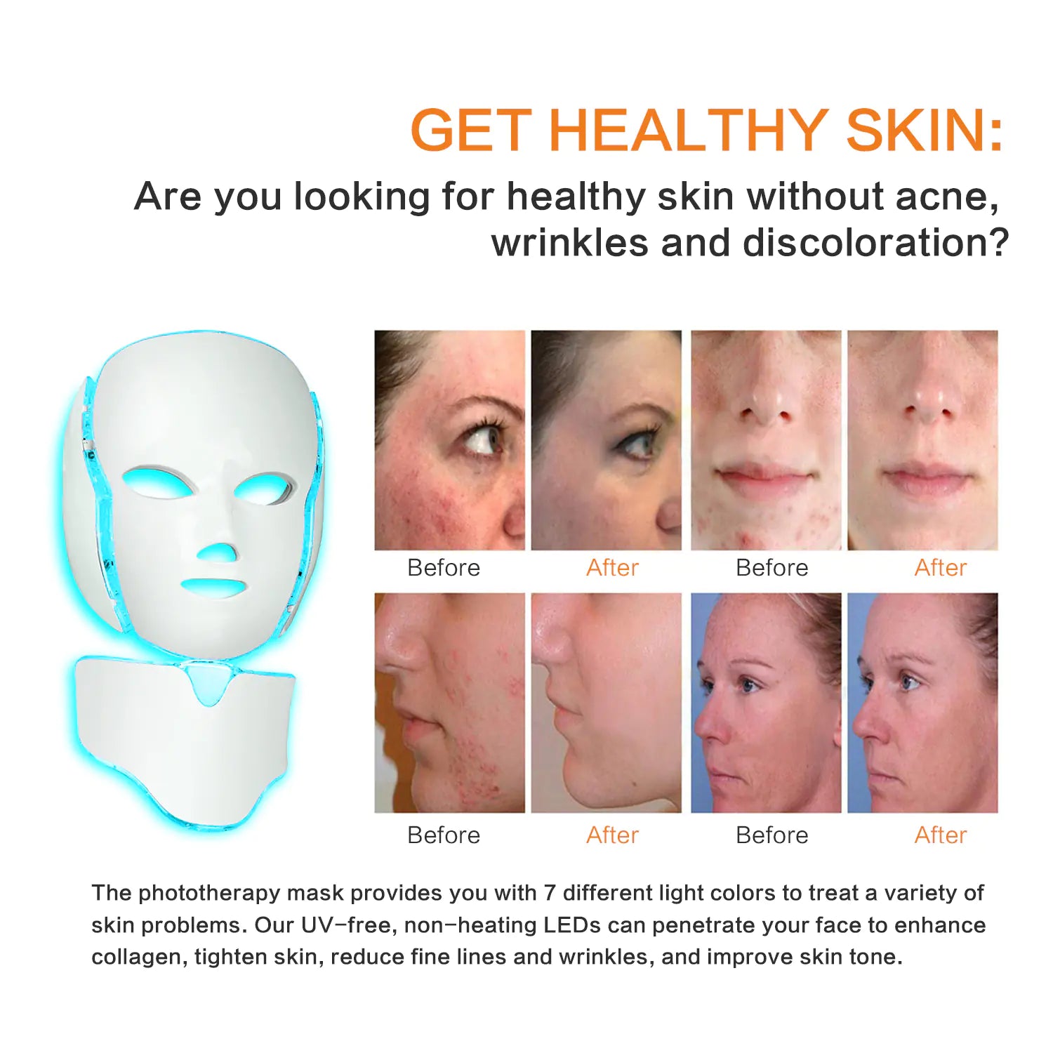 Facial Mask Machine with Massage and Skincare for healthyskin