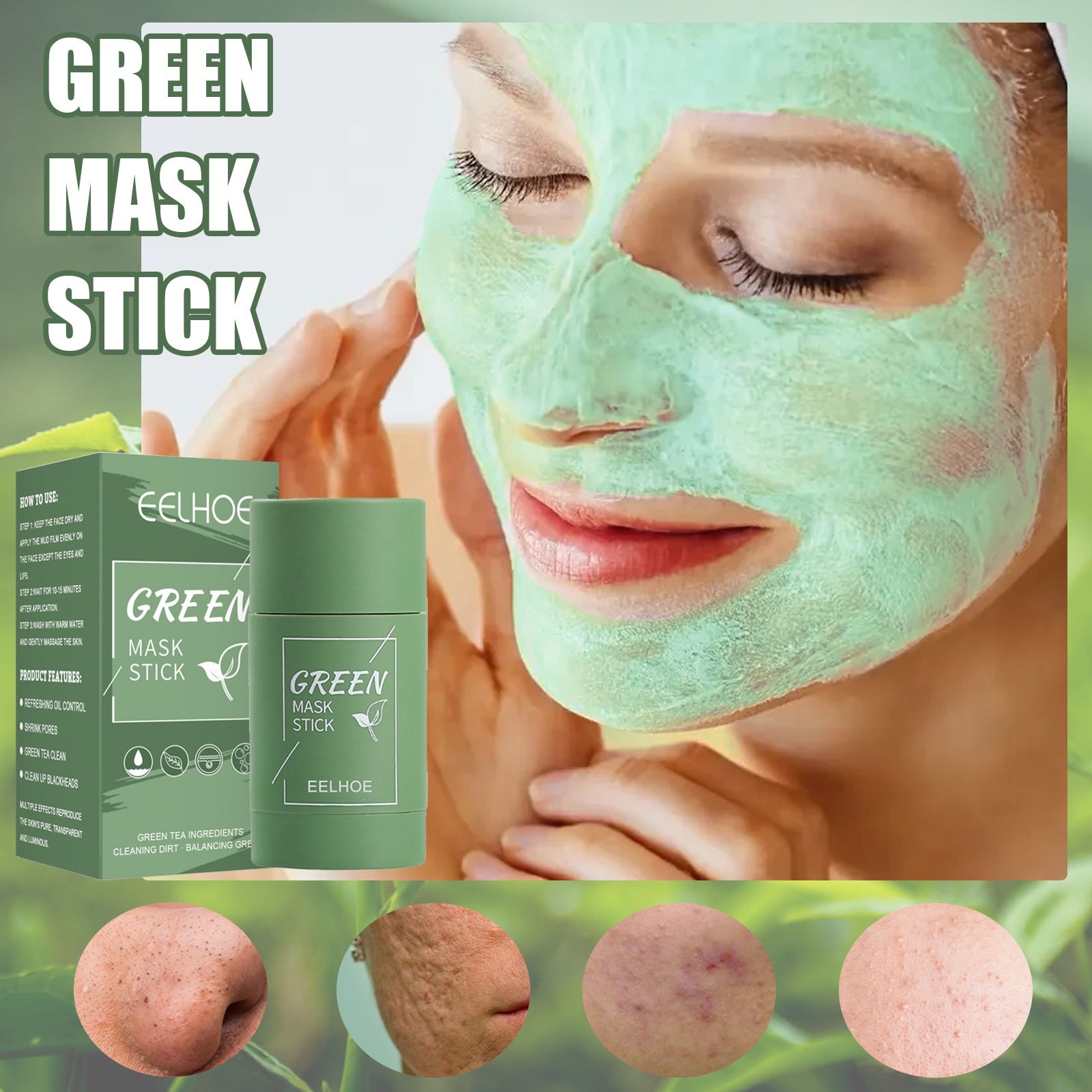 Green Tea Face Mask Stick