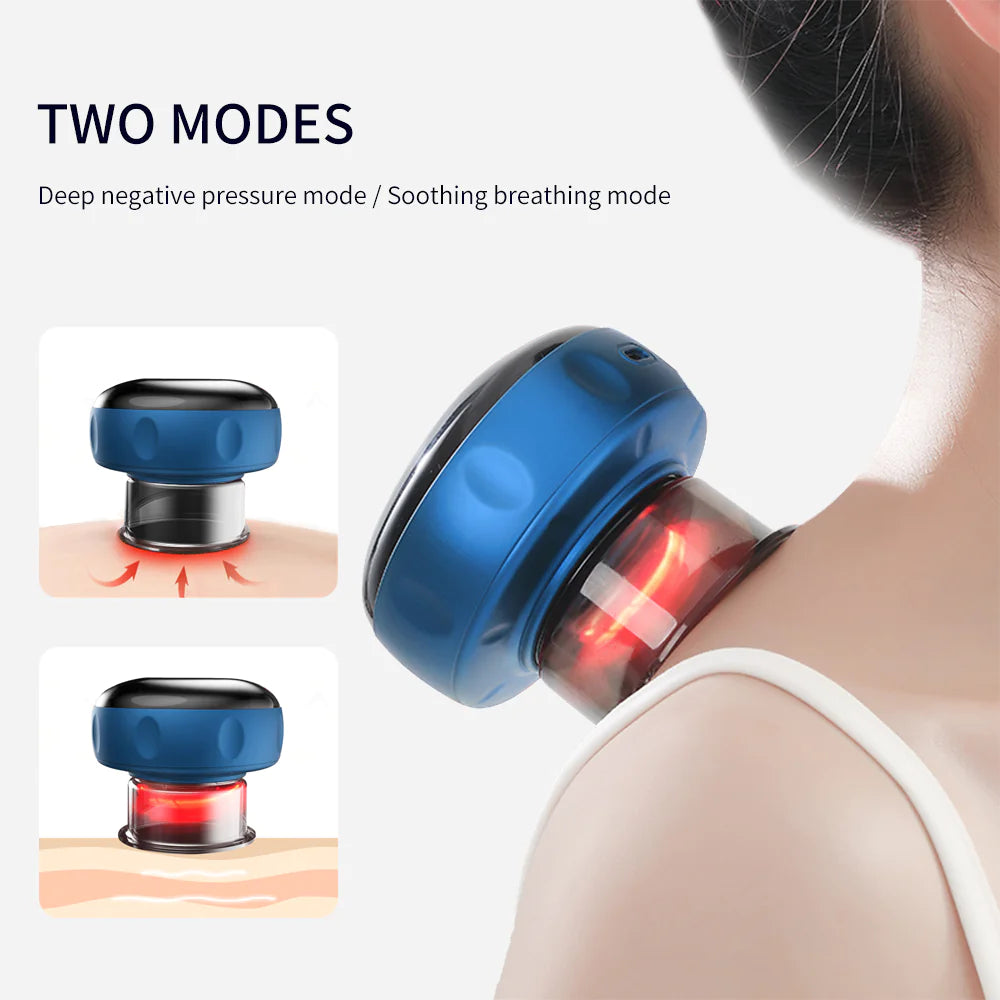 Mini USB Massage Cupper 4pc Set 2 modes