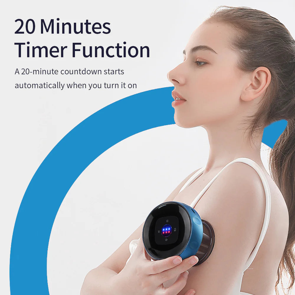 Mini USB Massage Cupper 4pc Set timer function