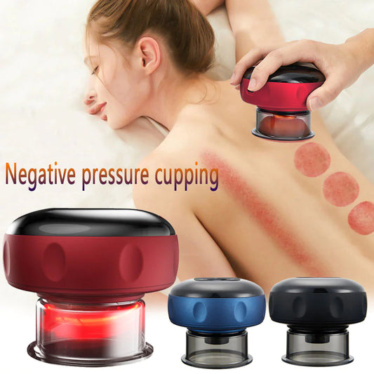 Mini USB Massage Negative Pressure Cupper 4pc Set