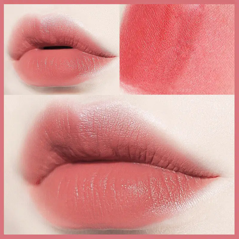 New Magnetic Button Powder Tube Lipstick Color R02 Berry Red