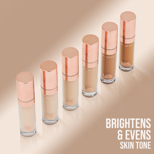PHOFAY Full Coverage Concealer – brightens and evens