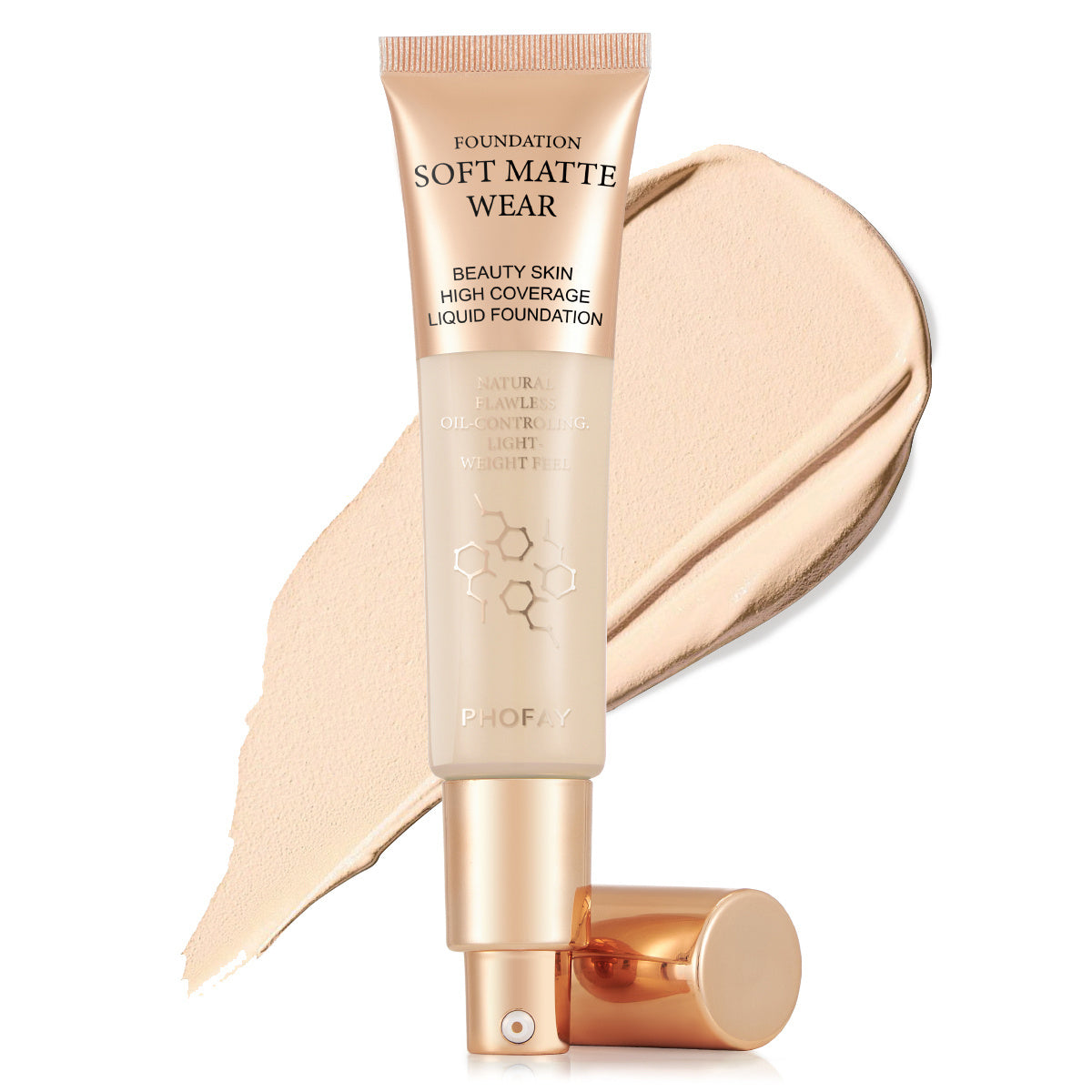 PHOFAY Full Coverage Foundation – Color 02