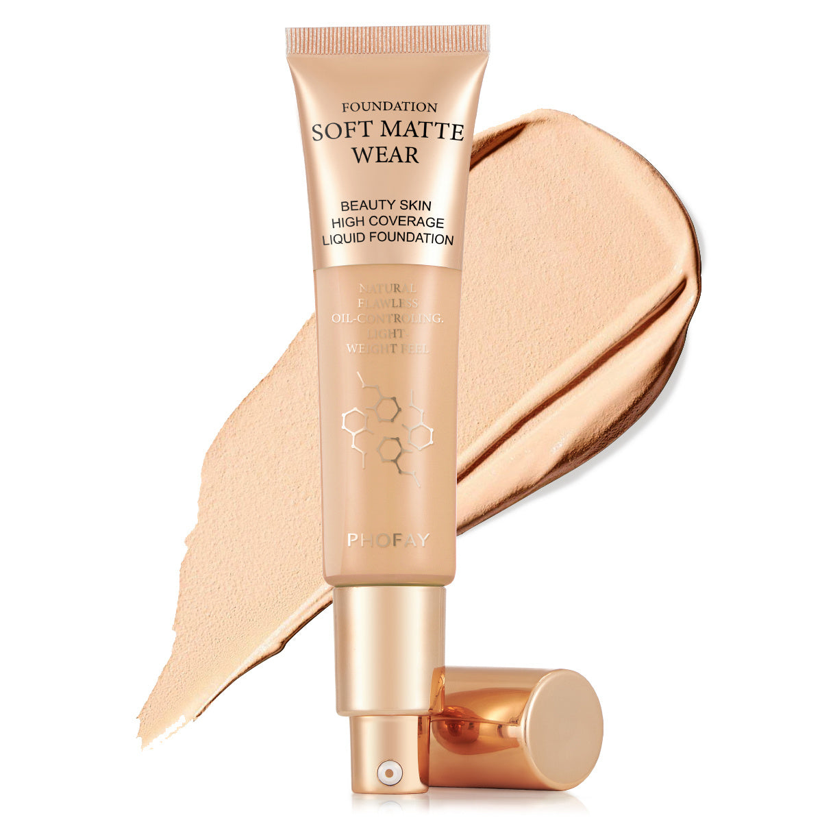 PHOFAY Full Coverage Foundation – Color 03
