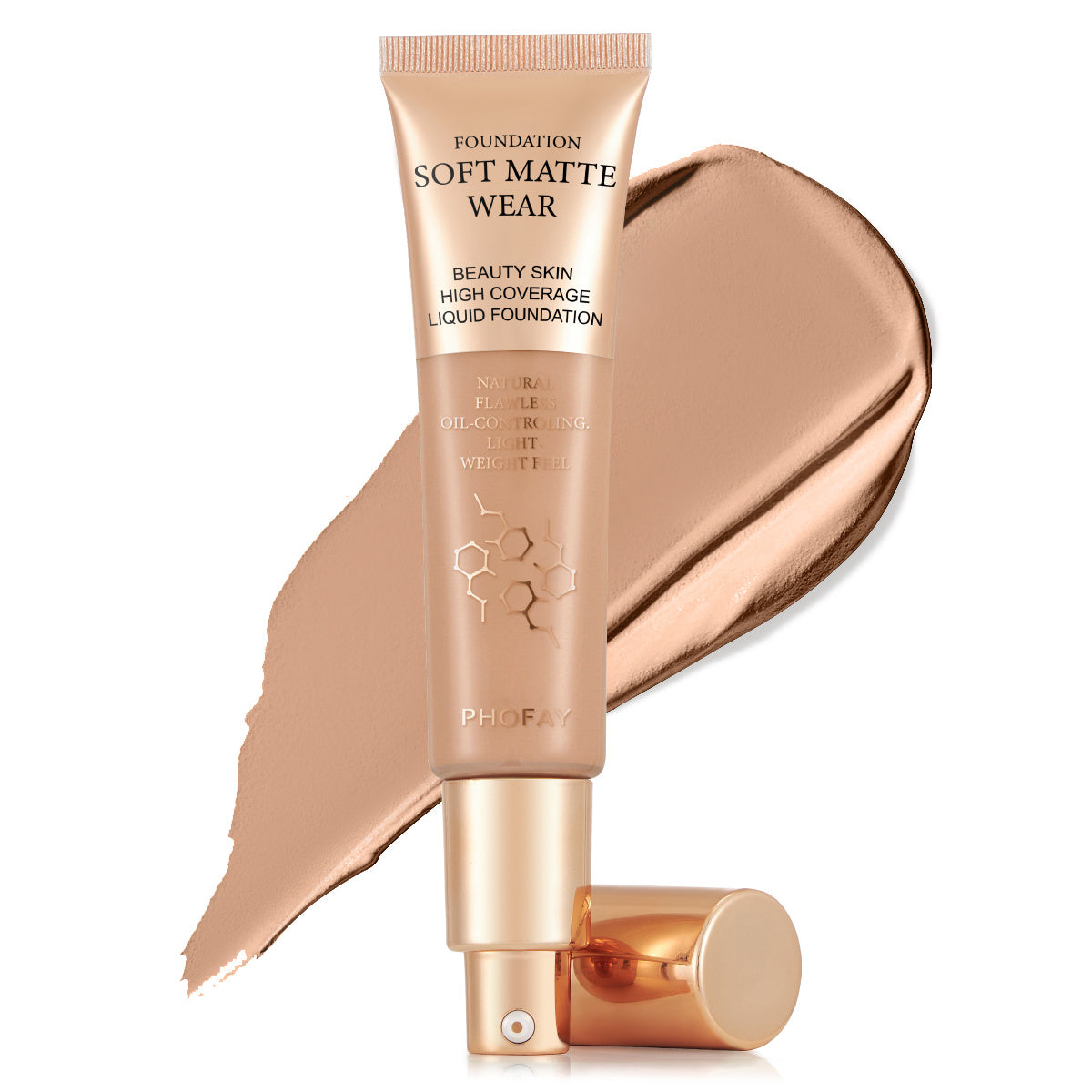 PHOFAY Full Coverage Foundation – Color 06