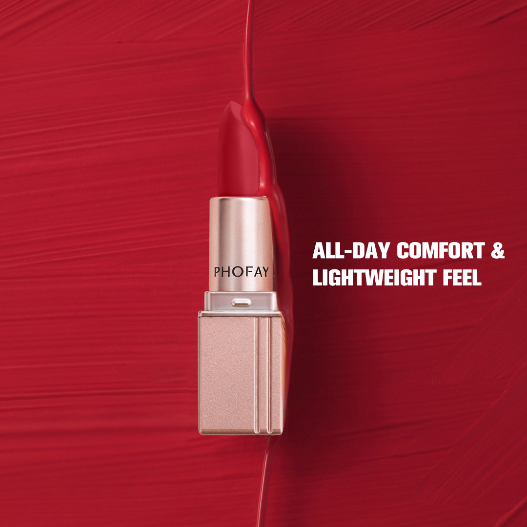 PHOFAY Matte Lipstick – All-day Comfort