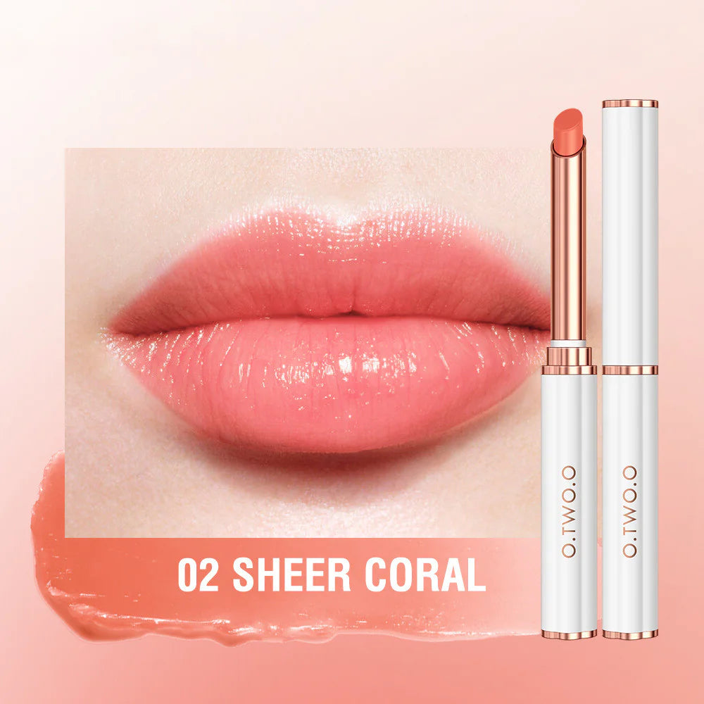 Sheer Coral Shurun Color Changing Lip Balm