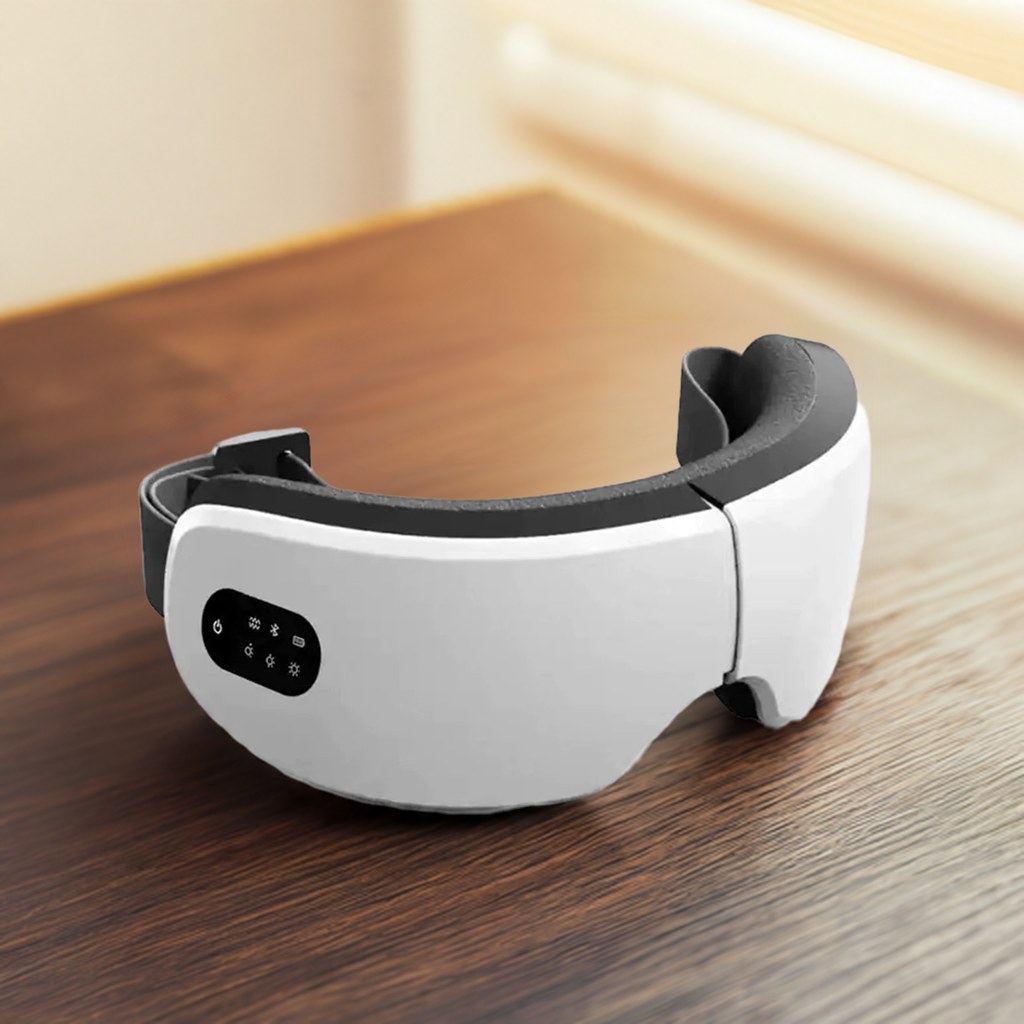 Bluetooth Hot Compress Eye Mask Massager