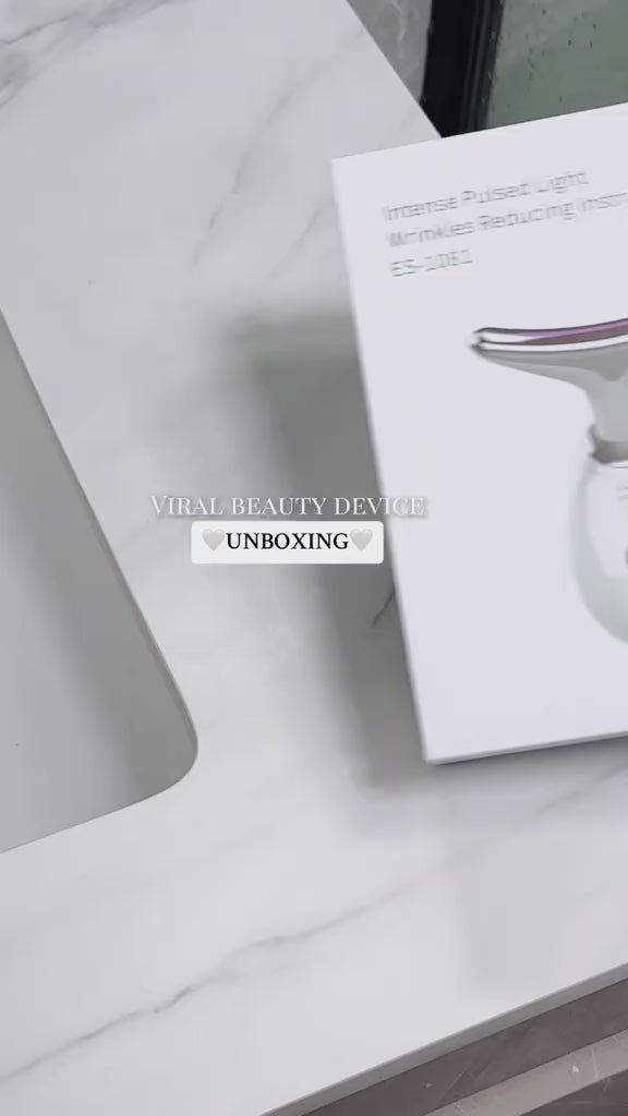 3 color facial light video